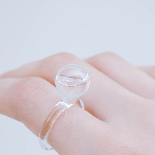 Tiny droplet ring